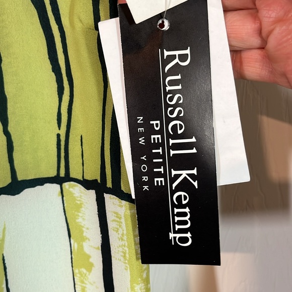NWT Russell Kemp Petite New York Women’s 2P Sleeveless DRESS Keyhole Designer - Picture 11 of 15